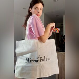 Mirror Palais SO RARE Giant Tote Bag + Rainbow Sticker!